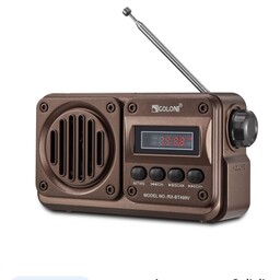 رادیو اسپیکر صفحه دار GOLON RX-BT499V  