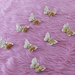 مگنت یخچال پولکی پروانه طلایی 