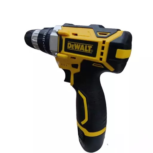 دریل شارژی برند محبوب دیوالت DEWALT  دو باتری با کیفیت