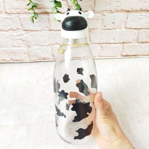 بطری شیر طرح گاو