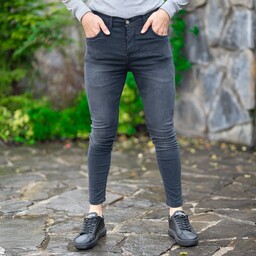 شلوار جین مردانه زغالی. 
