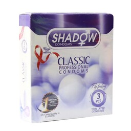 کاندوم شادو مدل Classic بسته 3 عددی