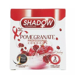 کاندوم شادو مدل انار pomegranate بسته 3 عددی