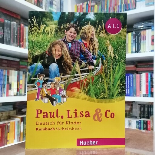 کتاب آموزش زبان آلمانی کودکان  PAUL LISA and CO A1.1
