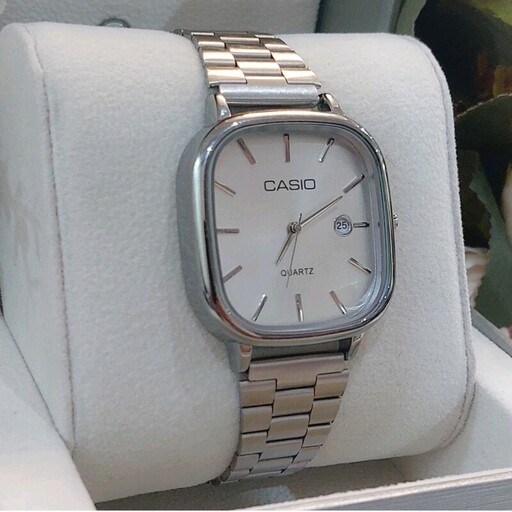 ساعت مچی مردانه کاسیو Casio نقره ای  ژاپن