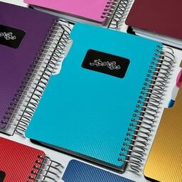 دفترچه یادداشت 200 برگ دیوایدر دار دوکا دفتر با خودکار  اشانتیون 