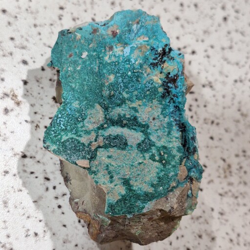سنگ راف کریزوکولا  کله غازی (سبز آبی) خاص بسیار زیبا کاملا طبیعی چند درجه اختلاف رنگ در نظر بگیریدکد 18123