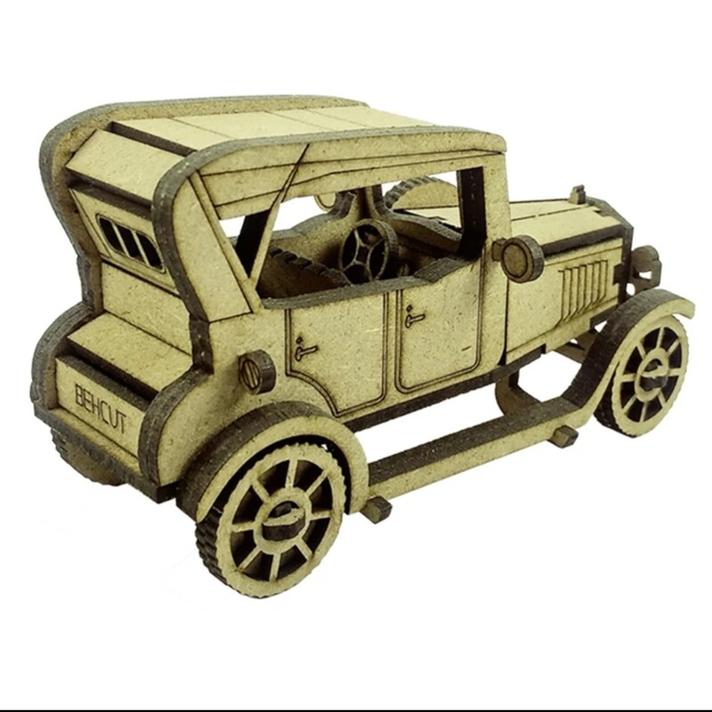 پازل چوبی (ماکت) سه بعدی  اتومبیل فورد آنتیک