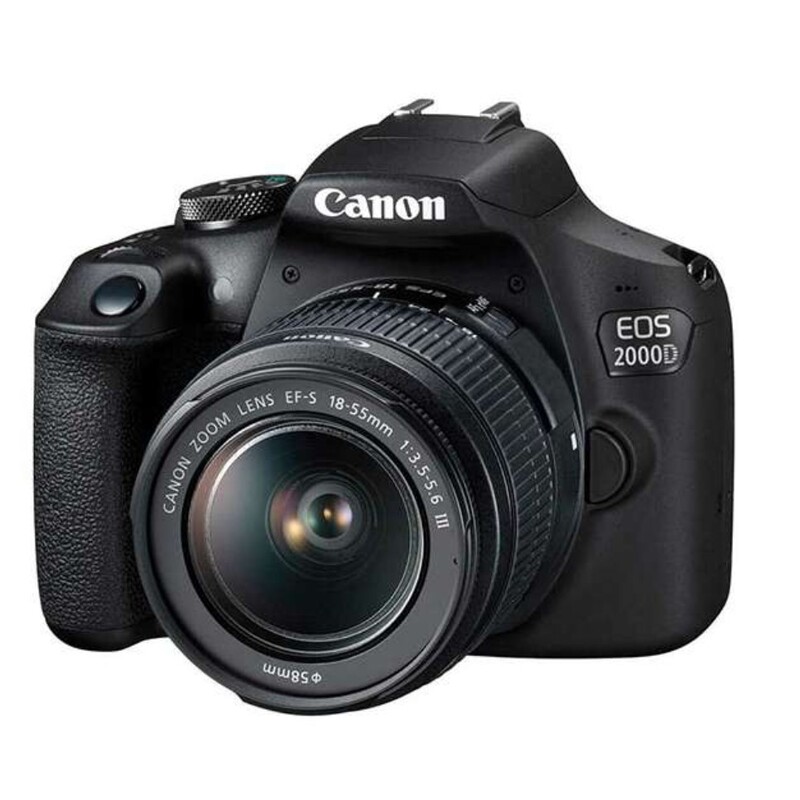 دوربین دیجیتال کانن مدلEOS 2000D به همراه لنز55-18mmوکیف دوربین(موجودی بگیرید) 