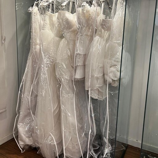 کاور لباس عروس پک 20عددی کامل طلق015لباس عروس