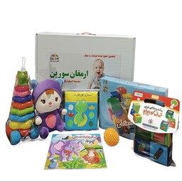 اسباب بازی های هدفدار ارمغان سورین پک از 6 ماهگی تا 1 سالگی(یک هدیه خاص و متفاوت برای کودکان)