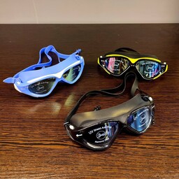 عینک شنای جیوه ای اورجینال-همراه گوشیگیر-همراه قاب محافظ-در رنگهای مختلف