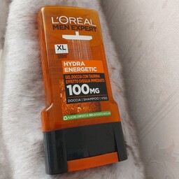 شامپو مو و بدن مردانه  مدل Hydra Energetic لرآل اصل وارداتی
 Hydra Energetic Hair And Body Shampoo 300 ml
