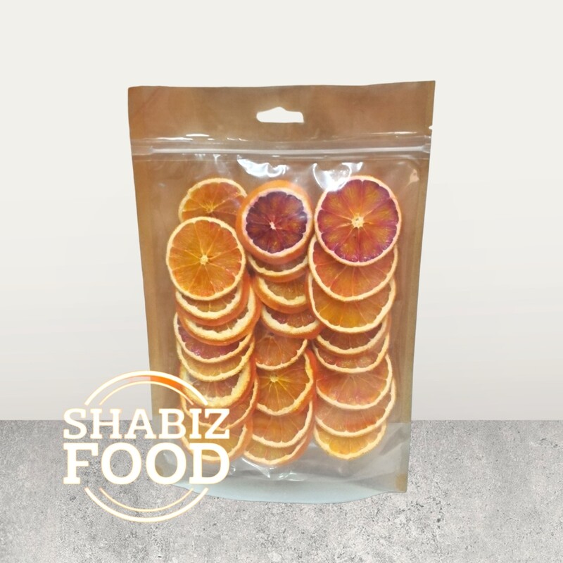 بسته 100 گرمی پرتقال خشک شده خانگی 