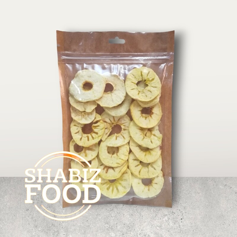 بسته 100 گرمی سیب خشک شده خانگی 