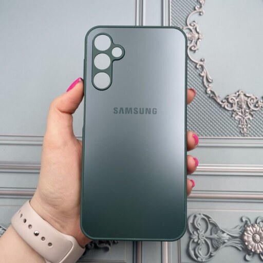 قاب گوشی Galaxy A24 4G سامسونگ PVD اورجینال ضد خش دور سیلیکونی محافظ لنزدار رنگ سبز کد 99273