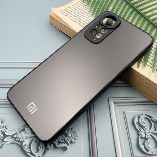 قاب گوشی Redmi Note 11 4G - Redmi Note 11S شیائومی PVD اورجینال ضد خش دور سیلیکونی محافظ لنزدار رنگ مشکی کد 17352