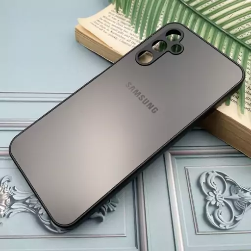 قاب گوشی Galaxy A14 4G-Galaxy A14 5G سامسونگ PVD اورجینال ضد خش دور سیلیکونی محافظ لنزدار رنگ مشکی کد 72165