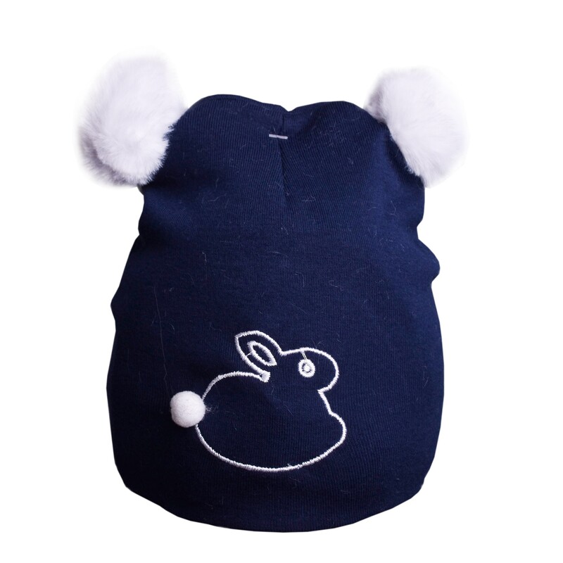 کلاه بچگانه خرگوش دوپوم مناسب دخترو  پسراز3ماه تا1سال با خرید3عددازاین محصول 10درصدتخفیف