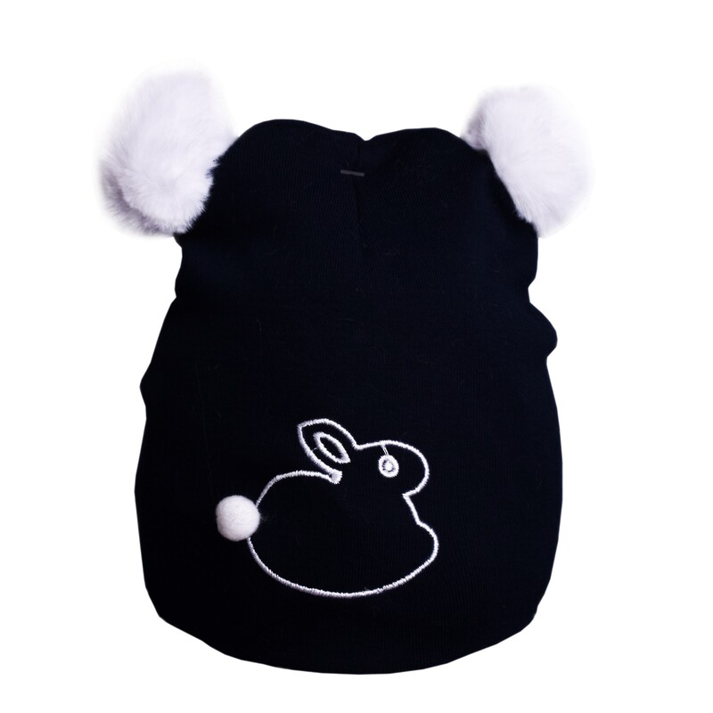 کلاه بچگانه خرگوش دوپوم مناسب دخترو  پسراز3ماه تا1سال با خرید3عددازاین محصول 10درصدتخفیف