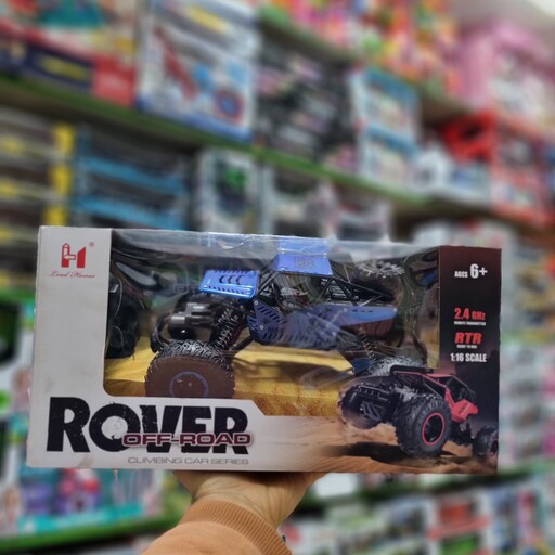 ماشین کنترلی شارژی آفرودی بدنه فلزی ROVER جنس خوب