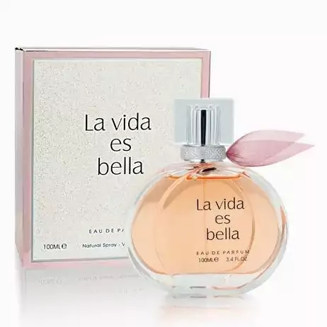 عطر ادکلن زنانه  لا ویه است بله فراگرنس ورد  La Vida Es Bella