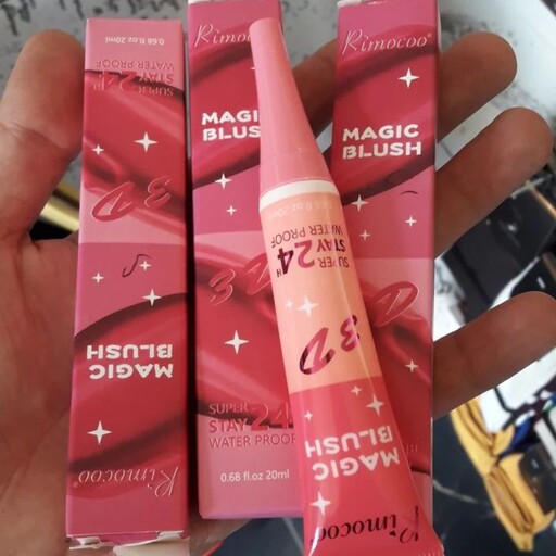 رژ گونه حرارتی پمادی majic blush