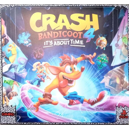 اسکین پلی استیشن 4 پرو طرح CRASH BANDICOOT 4