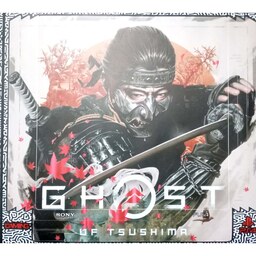 اسکین پلی استیشن 4 پرو طرح GHOST OF TSUSHIMA