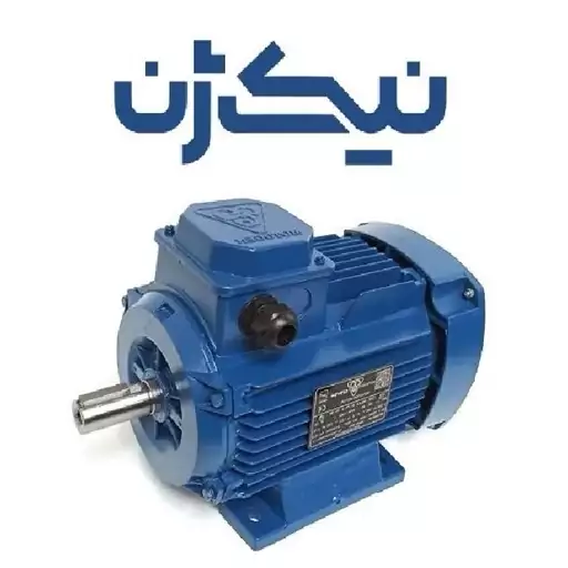 الکتروموتور آلومینیومی موتوژن (MOTOGEN) سه فاز 0.75 کیلووات  1 اسب، 3000 دور، ارسال با باربری (پس کرایه)