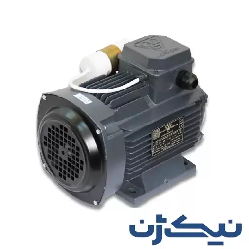 الکتروموتور آلومینیومی موتوژن (MOTOGEN) تکفاز تکخازن 1.1 کیلووات  1.5 اسب ، 3000 دور، ارسال با باربری (پس کرایه)