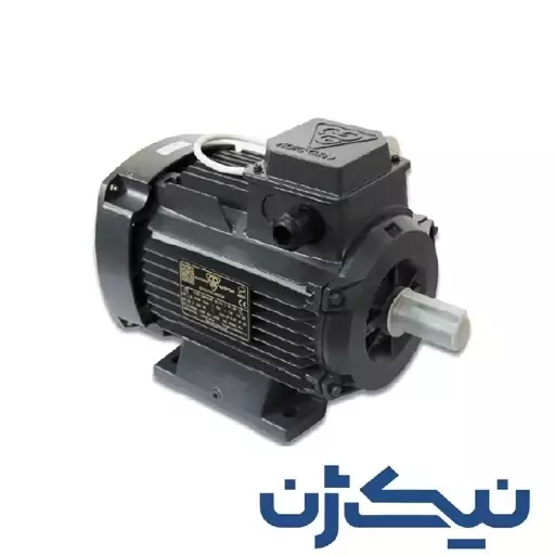 الکتروموتور آلومینیومی موتوژن (MOTOGEN) تکفاز تکخازن 0.75 کیلووات 1 سب، 1500 دور، ارسال با باربری (پس کرایه)