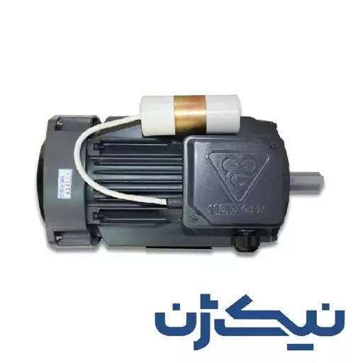 الکتروموتور آلومینیومی موتوژن (MOTOGEN) تکفاز تکخازن 0.75کیلووات  1 اسب، 3000 دور، ارسال با باربری (پس کرایه)