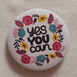 پیکسل سوزنی مات مخملی ضد خش طرح Yes You can 