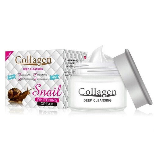 کرم جوانساز و آبرسان کلاژن حلزون Collagen Whitening Creame