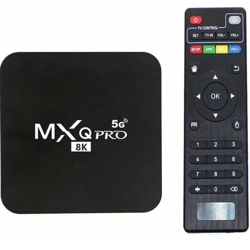 اندروید باکس تلویزیون  G MXQ pro 8k 5G 