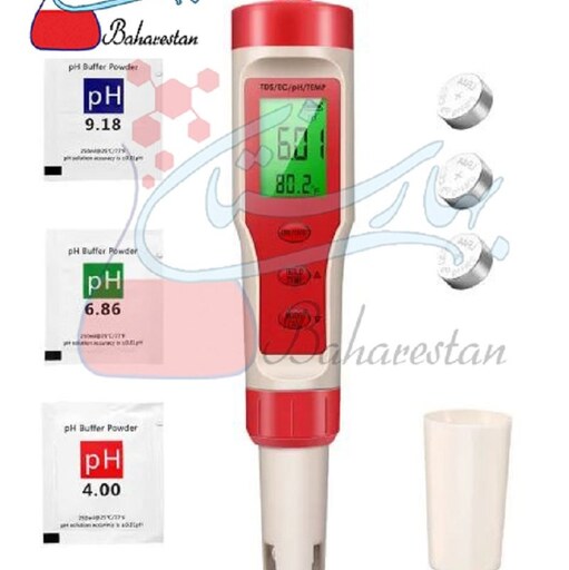 PH متر 4 کاره PH،EC،TDS،TEMP 