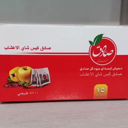 دمنوش کیسه ای میوه گل 