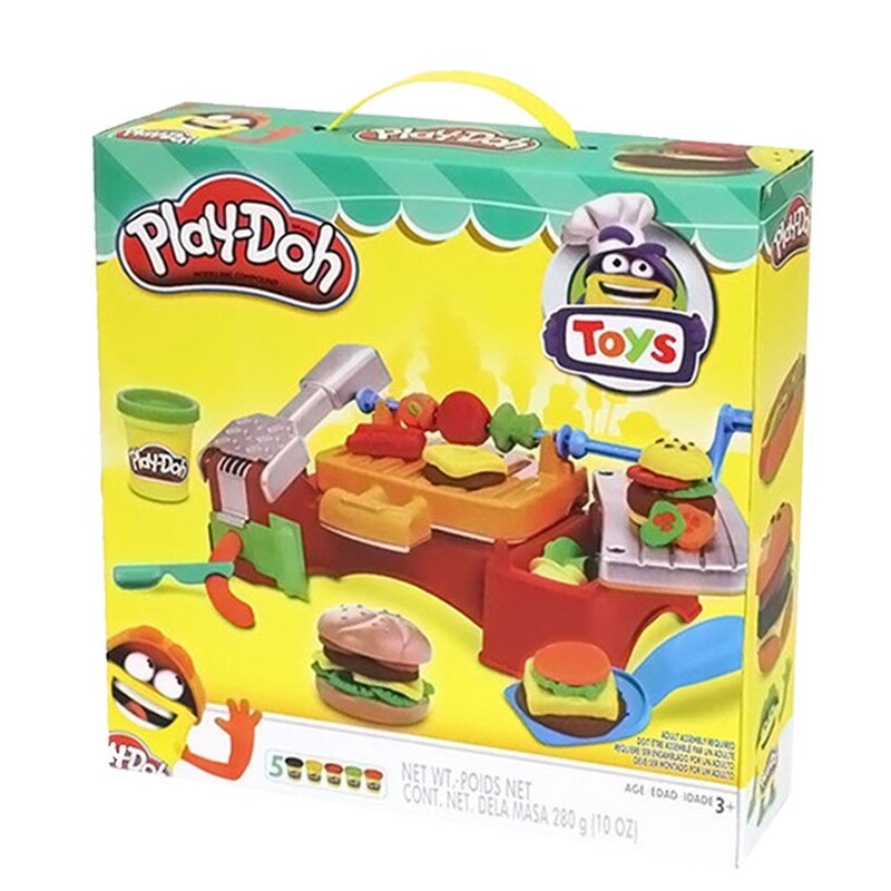 دستگاه خمیر بازی Play-Doh مدل باربیکیو اسباب بازی آموزشی خمیربازی