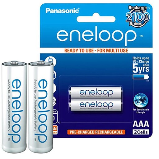 باتری نیم قلمی شارژی پاناسونیک eneloop