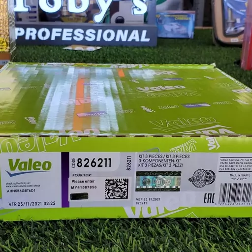 کیت کلاج والئو valeo سبز اصلی فرانسه پژو 405 دنا زانتیا ef7 ارسال رایگان 