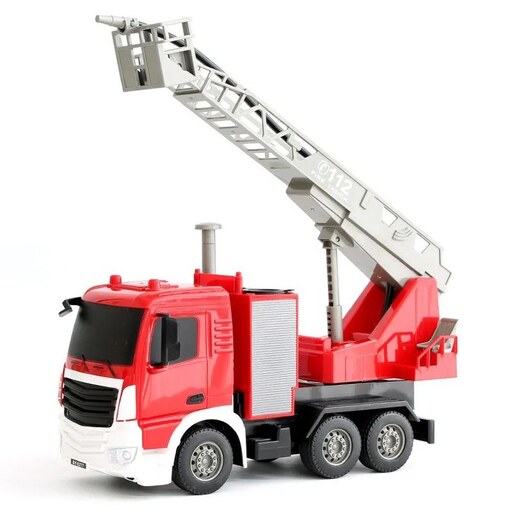 ماشین بازی دبل ای مدل کامیون آتش نشانی طرح آبپاش کد E277003