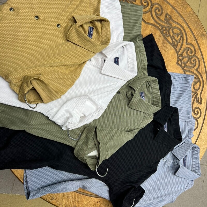 پیراهن مردانه کراش پارچه بیسکویتی  آستین کوتاه کشی و نرم و راحت با کیفیت عالی سایز M L XL 2XL 