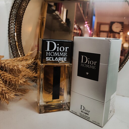 ادکلن دیور هوم نقره ای (Dior Homme) مردانه حجم 100 میل