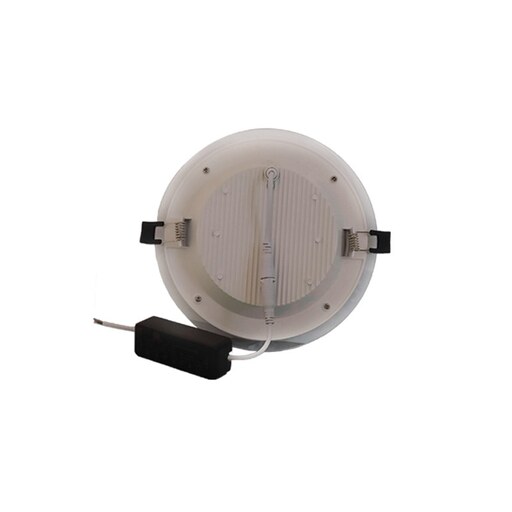 پنل ال ای دی 18 وات سی اس کو مدل دایره دور شیشه - مهتابی