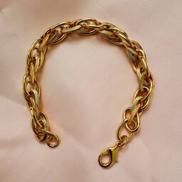 دستبند زنانه، دستبند طرح طلا، دستبند زنجیری، دستبند خاص،دستبند مشابه طلا، دستبند ژوپینگ 