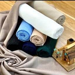 روسری حریر کریشه شاین دار قواره 90، 100، 110، 120، 130، 140 برند آیه رنگ بندی