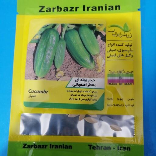 بذر خیار بوته ای معطر اصفهانی، شرکت زر بذر ایرانیان