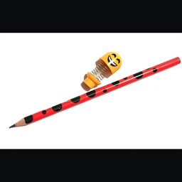 مداد Panter  Ladybird همراه سر مدادی ایموجی