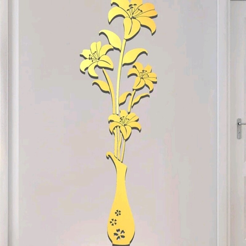 اینه دکوراتیو مدل گلدان شیپور 
